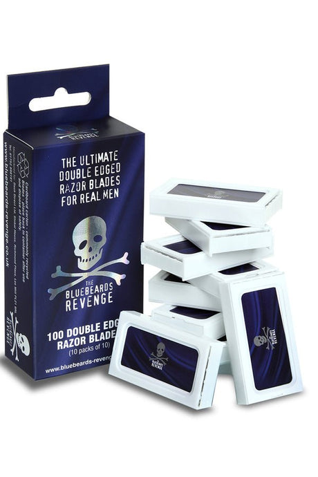 Bluebeards Revenge double edge scheermesjes 10 x 10 stuks - Manandshaving - Bluebeards Revenge