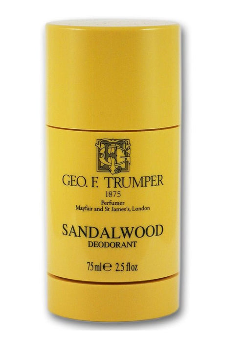 Geo F Trumper deodorant stick Sandelhout 75ml - Manandshaving - Geo F Trumper