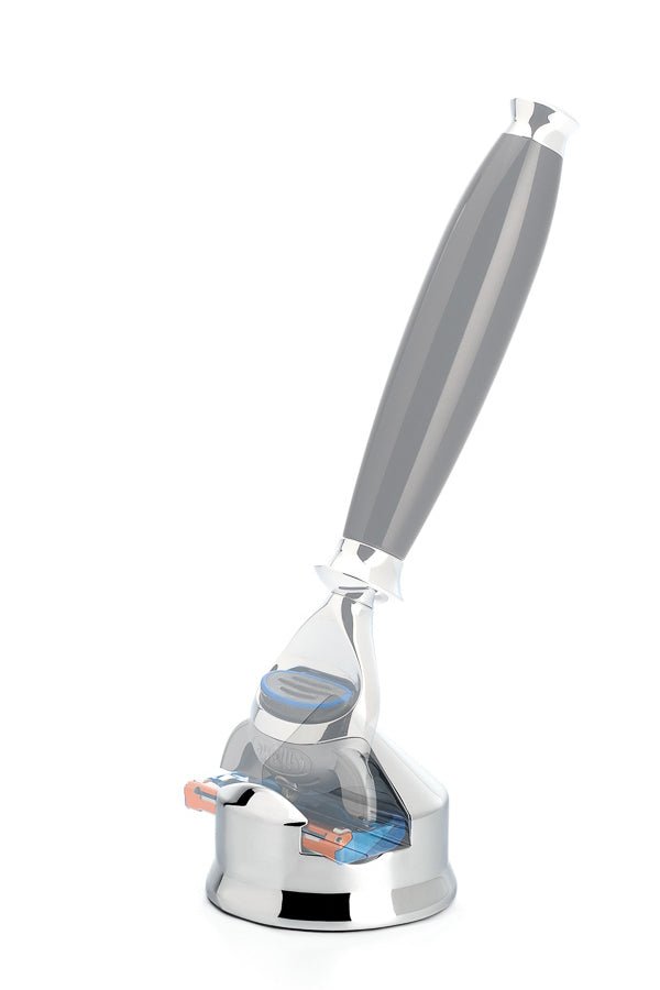 Muhle Mach3 and Fusion razor holder Chrome