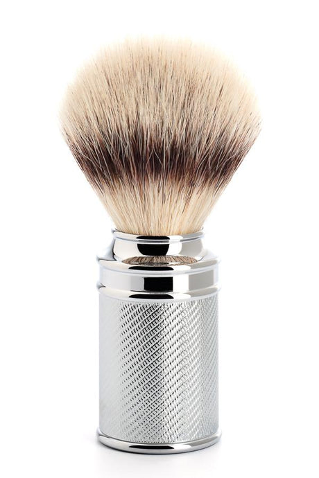 Muhle scheerkwast synthetisch haar Traditional chroom - Manandshaving - Muhle