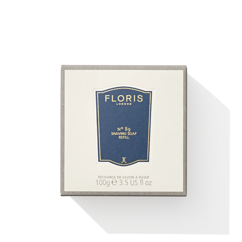 Floris London scheerzeep NO. 89 100gr navulling