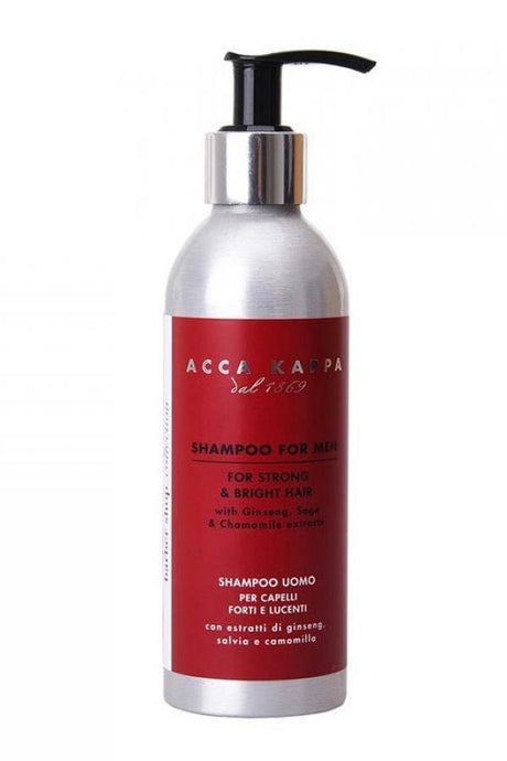 Acca Kappa shampoo for men Barbershop 200ml - Manandshaving - Acca Kappa