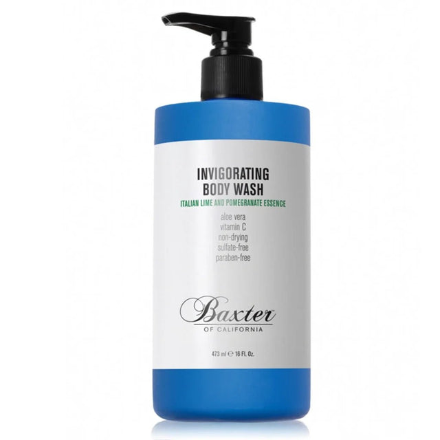 Baxter of California douchegel Italian Lime & Pomegranate 473ml - Manandshaving - Baxter of California