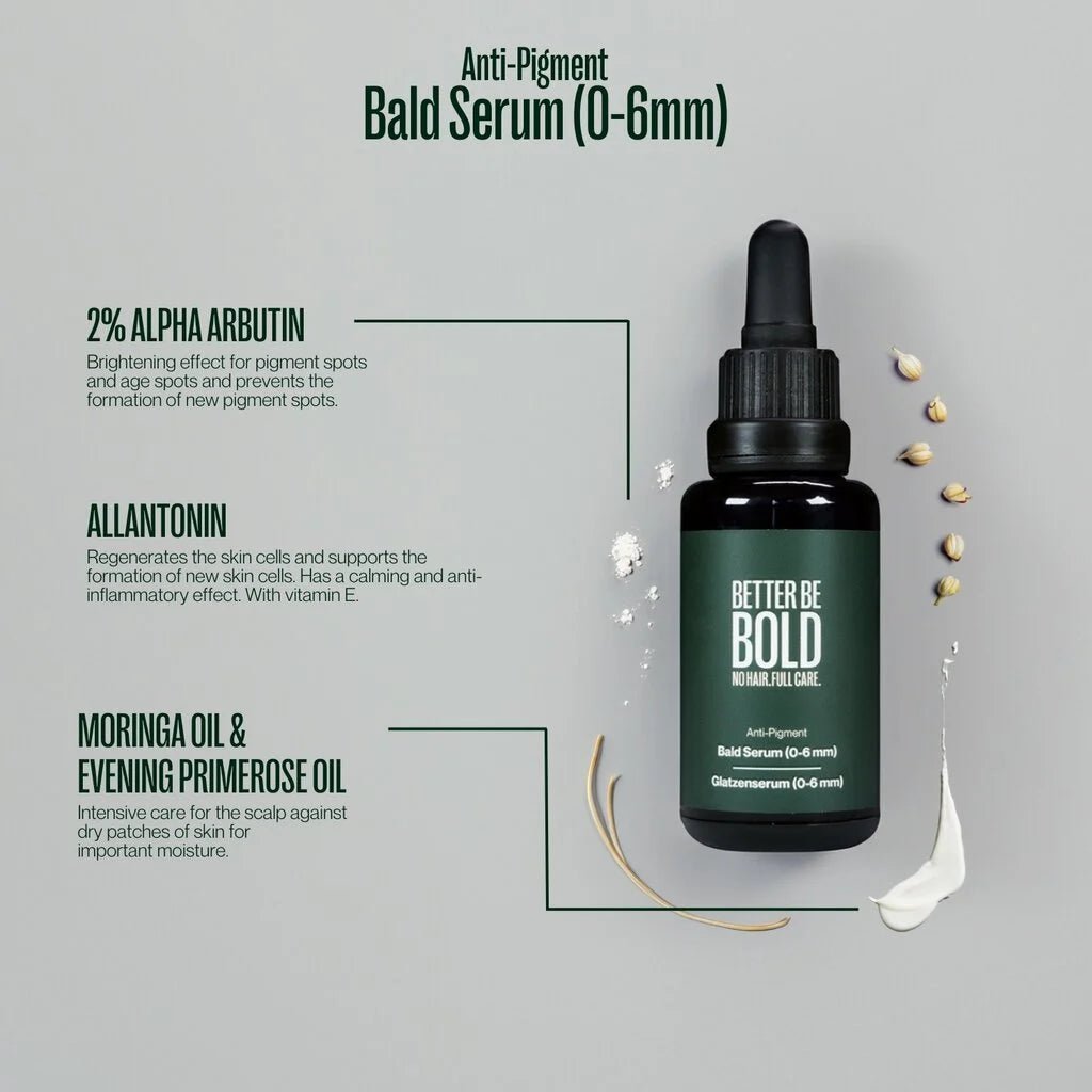 Better be Bold Anti - pigment hoofdhuid serum (0 - 6 mm) 50ml - Manandshaving - Better be Bold