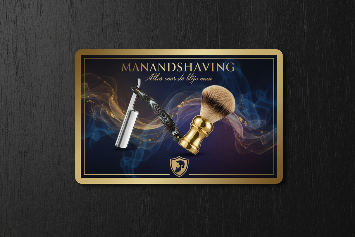 Le chèque-cadeau Manandshaving