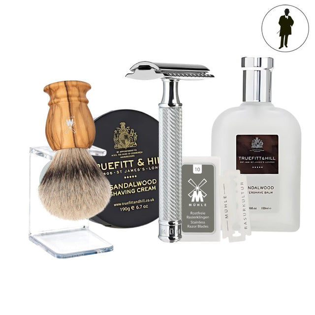 De keuze van de Meesterbarbier scheerpakket DELUXE - Manandshaving - Manandshaving