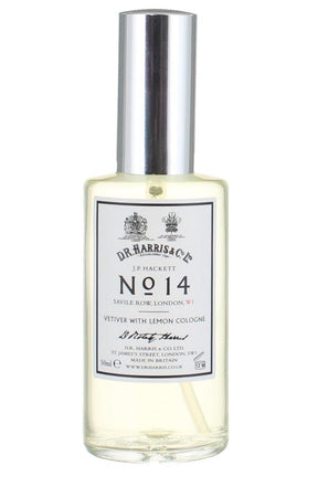 DR Harris cologne No. 14 Vetiver Lemon 50ml - Manandshaving - DR Harris