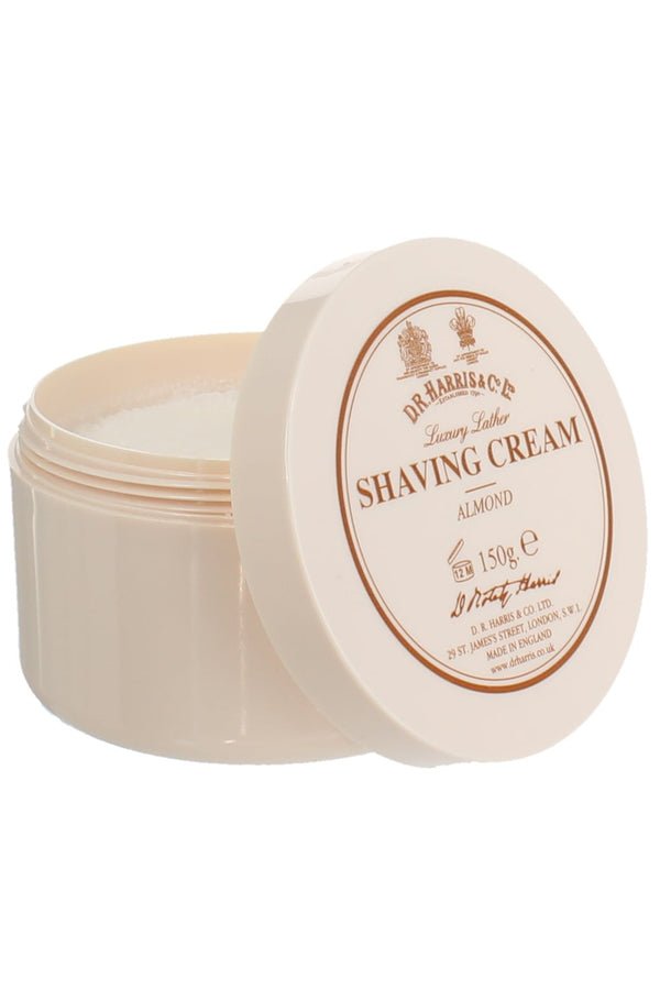 DR Harris scheercrème Amandelen 150gr - Manandshaving - DR Harris