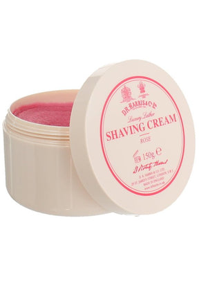 DR Harris scheercrème Roos 150gr - Manandshaving - DR Harris