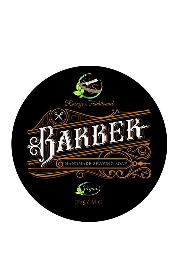 E & S Rasage vegan scheercrème BARBER 125gr - Manandshaving - E & S Rasage Traditionnel