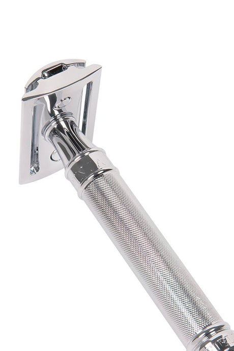 Edwin Jagger double edge safety razor Barley chroom - Manandshaving - Edwin Jagger