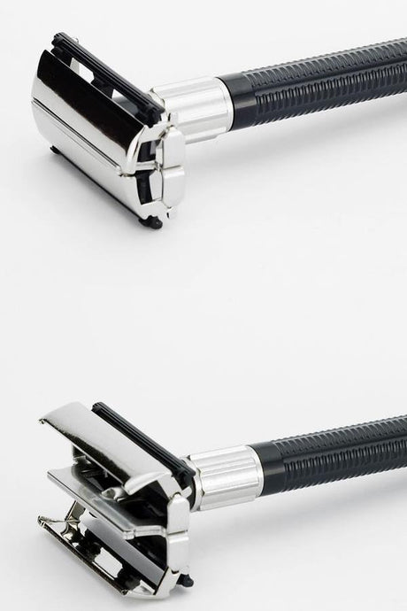 Feather double edge safety razor Popular vlindersluiting - Manandshaving - Feather