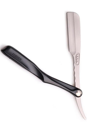 Feather shavette scheermes Artist Club zwart SS-BLA - Manandshaving - Feather
