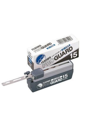 Feather shavette scheermesjes Professional Blades Pro Guard PG15 - Manandshaving - Feather