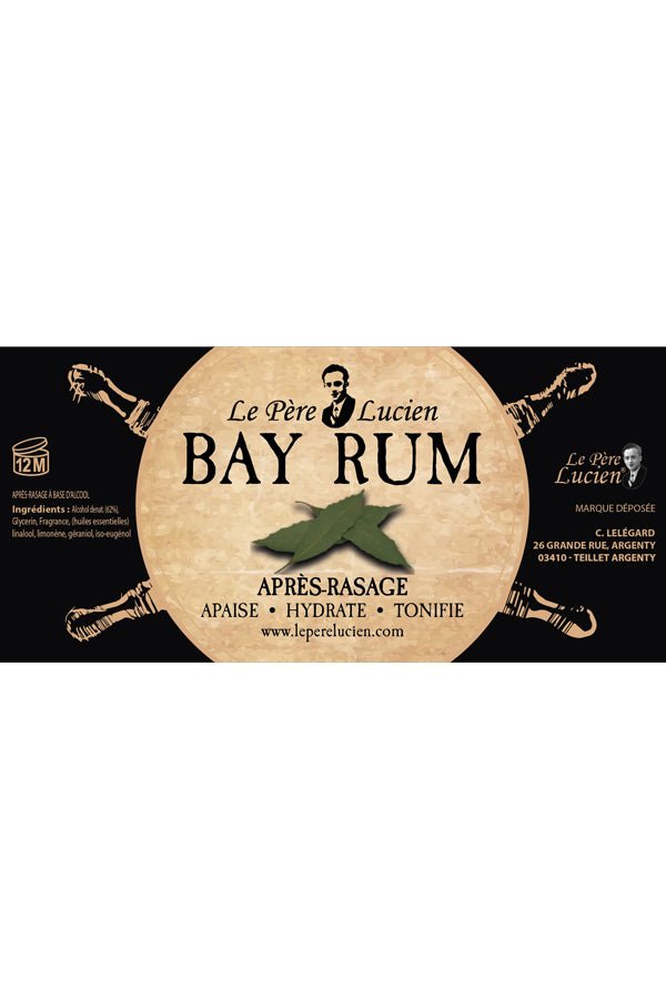 Le Pere Lucien after shave lotion Bay Rum 100ml - Manandshaving - Le Pere Lucien
