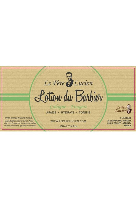 Le Pere Lucien after shave lotion Fougère 100ml - Manandshaving - Le Pere Lucien