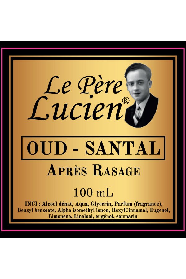 Le Pere Lucien after shave lotion Oud Santal 100ml - Manandshaving - Le Pere Lucien