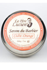 Le Pere Lucien scheercrème Cederhout en Sinaasappel 200gr - Manandshaving - Le Pere Lucien
