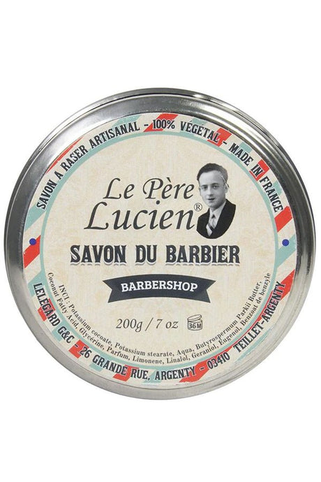 Le Pere Lucien scheercrème Italian Barbershop 200gr - Manandshaving - Le Pere Lucien