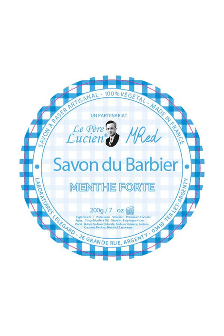 Le Pere Lucien scheercrème Menthe Forte 200gr - Manandshaving - Le Pere Lucien