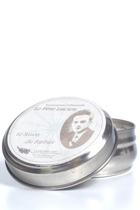 Le Pere Lucien scheercrème ongeparfumeerd Nature 200gr - Manandshaving - Le Pere Lucien