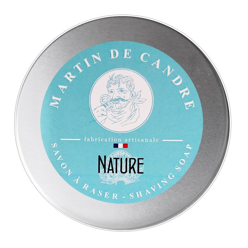 Martin de Candre scheerzeep Nature ongeparfumeerd 200gr - Manandshaving - Martin de Candre