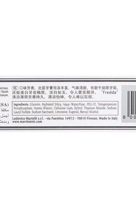 Marvis tandpasta Whitening Mint 85ml - Manandshaving - Marvis