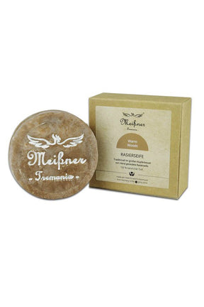 Meissner Tremonia scheerzeep Warm Woods 95gr - Manandshaving - Meissner Tremonia
