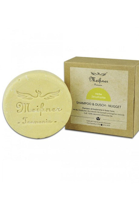Meissner Tremonia shampoo & douche bar Dark Limes 95gr - Manandshaving - Meissner Tremonia