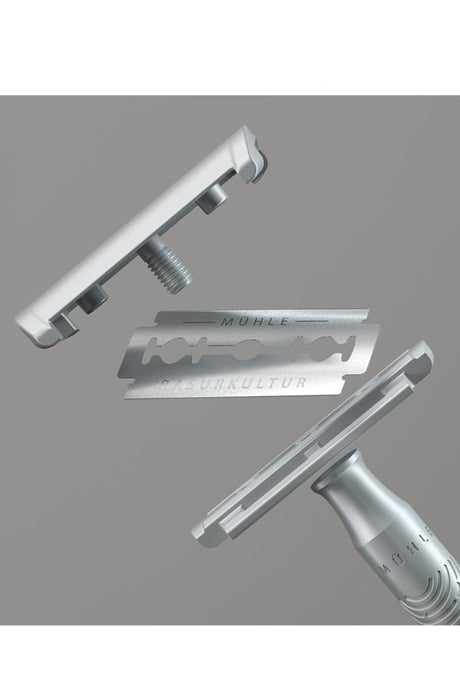 Muhle COMPANION unisex safety razor Stone - RCOM01 - Manandshaving - Muhle