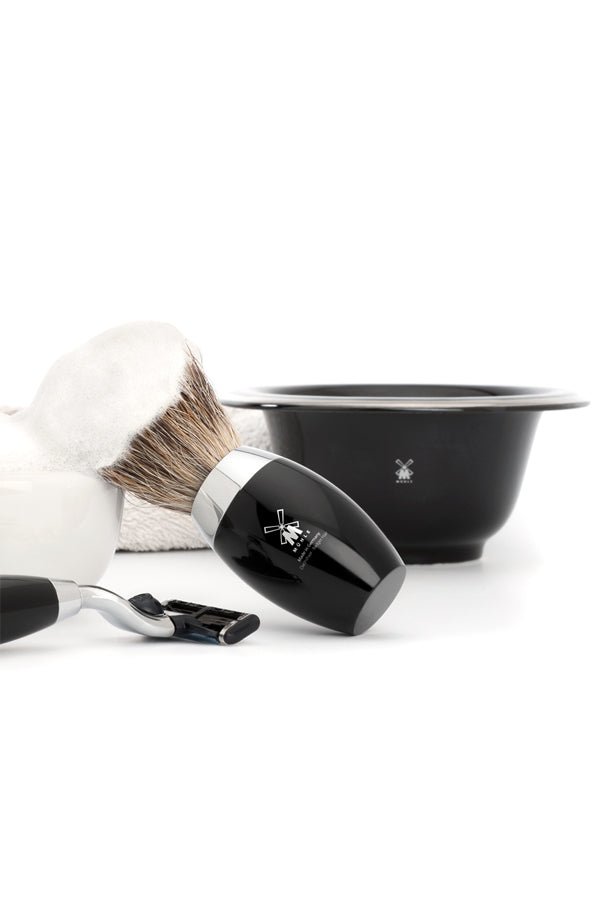 Muhle shaving bowl porcelain black