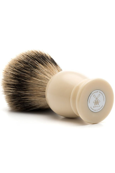 Muhle scheerkwast dassenhaar CLASSIC wit L - Manandshaving - Muhle