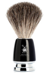 Muhle shaving brush badger hair RYTMO black
