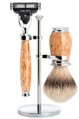 Muhle shaving brush and razor holder PURIST