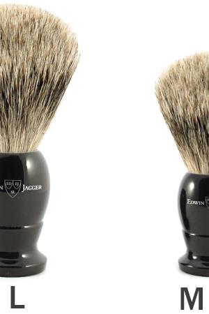 Muhle scheerkwast synthetisch haar CLASSIC Olijfhout M - Manandshaving - Muhle