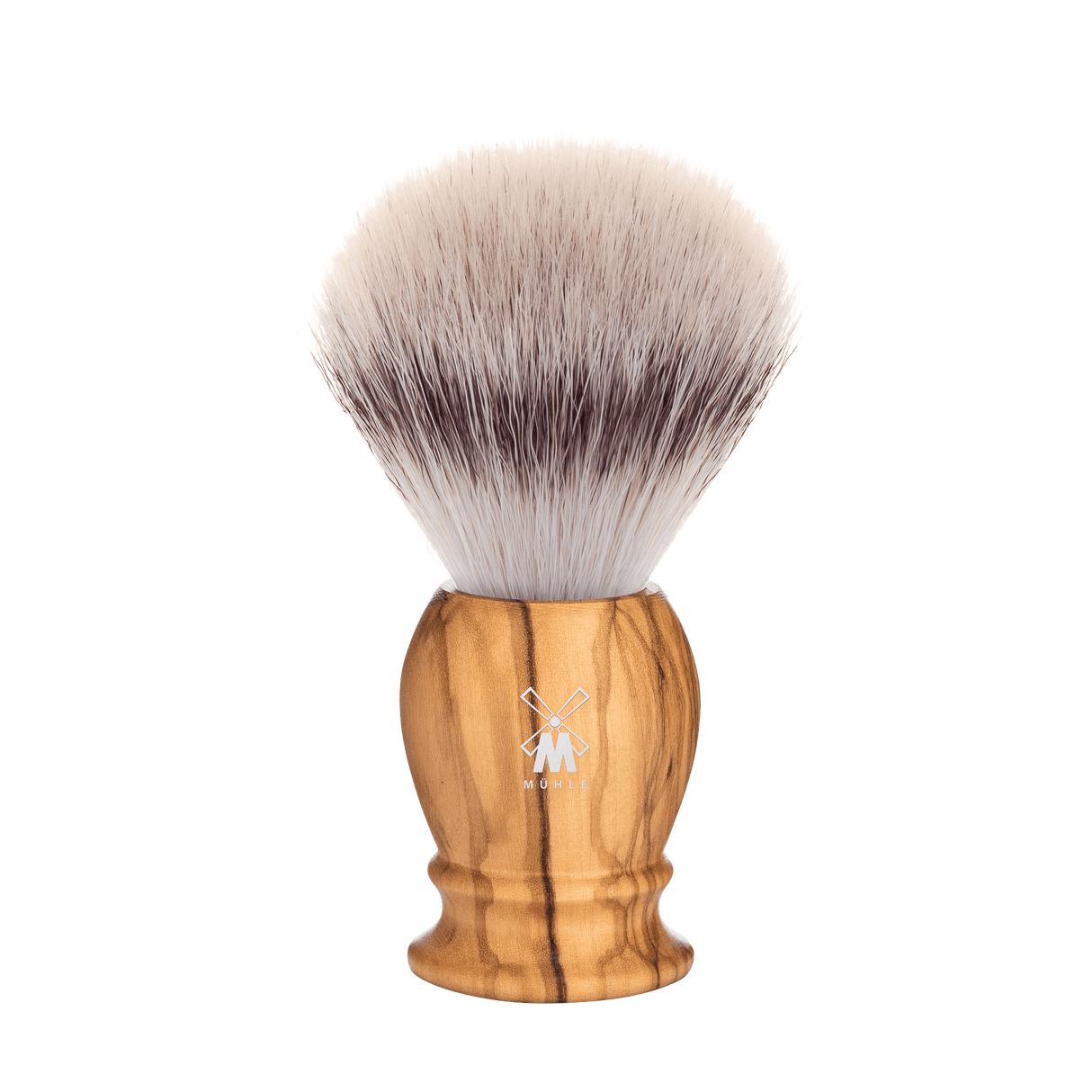 Muhle scheerkwast synthetisch haar CLASSIC Olijfhout M - Manandshaving - Muhle