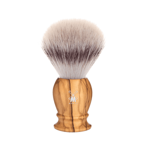 Muhle scheerkwast synthetisch haar CLASSIC Olijfhout M - Manandshaving - Muhle