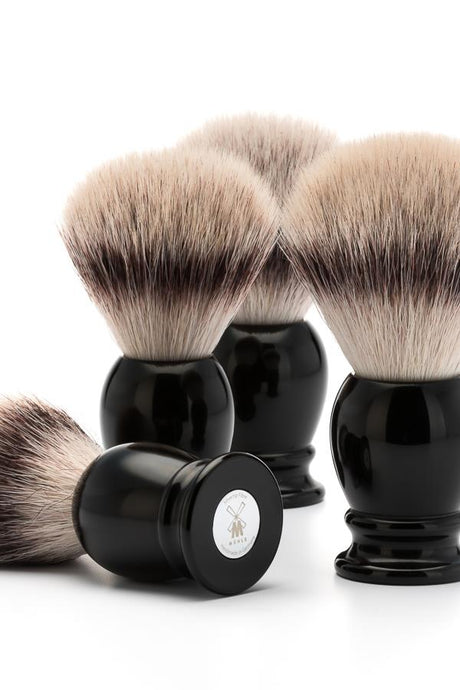 Muhle scheerkwast synthetisch haar CLASSIC zwart S - Manandshaving - Muhle