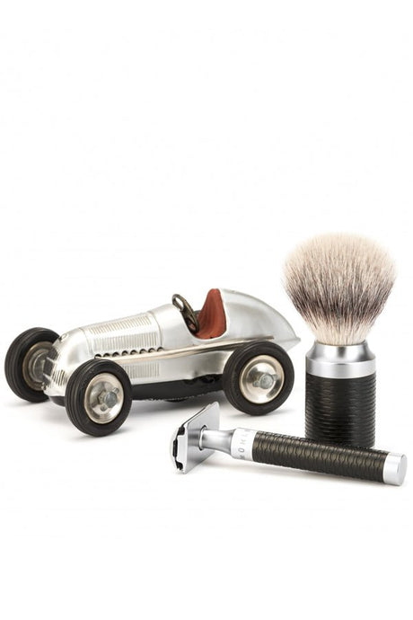 Muhle scheerset ROCCA S31M96SR - Synthetisch - RVS matzwart - Manandshaving - Muhle