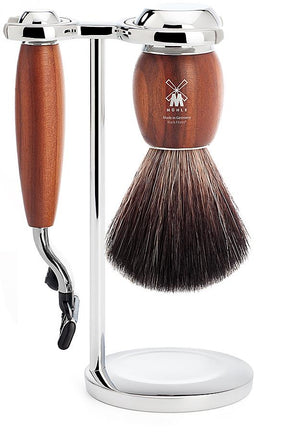 Muhle scheerset Vivo S21H331M3 - Synthetisch - Mach3 - Pruimen - Manandshaving - Muhle