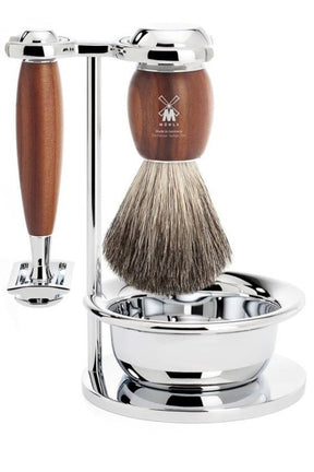 Muhle scheerset Vivo S81H331SSR - Dassenhaar - Safety razor - Pruimen - Manandshaving - Muhle