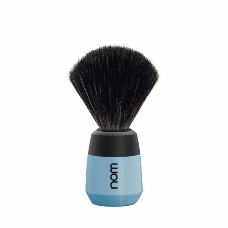 nom MAX scheerkwast synthetisch haar blauw - Manandshaving - nom