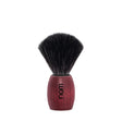 nom OLE scheerkwast synthetisch haar rood essenhout - Manandshaving - nom