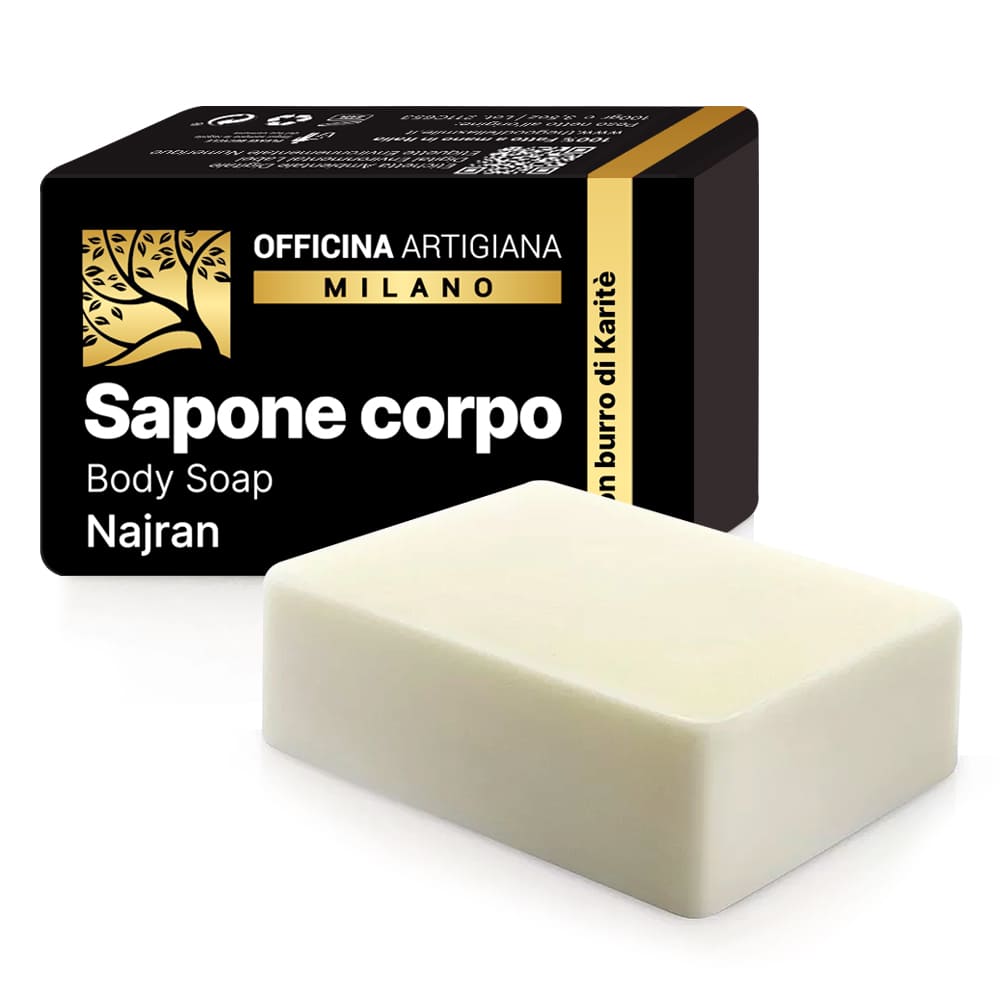 Officina Artigiana Milano body soap Najran 100gr - Manandshaving - Officina Artigiana Milano