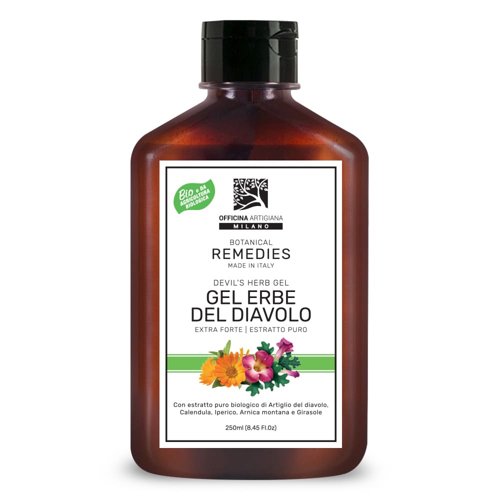 Officina Artigiana Milano Devil’s Herb Gel 250ml - Manandshaving - Officina Artigiana Milano