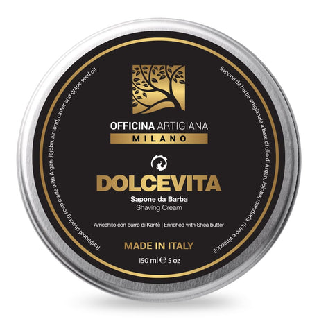 Officina Artigiana Milano scheercrème DolceVita 150ml - Manandshaving - Officina Artigiana Milano