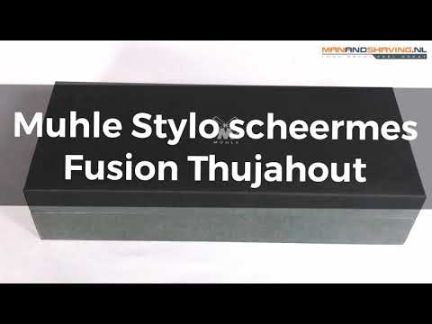 Muhle Stylo scheermes Fusion Thujahout