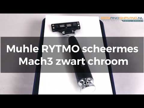 Muhle RYTMO razor Mach3 black