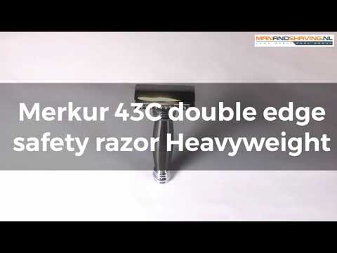 Merkur 43C double edge safety razor Heavyweight