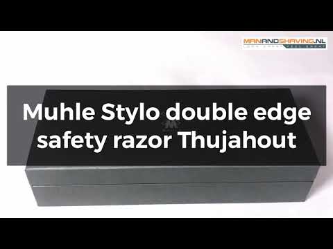 Muhle Stylo Double Edge Safety Razor Thujahout